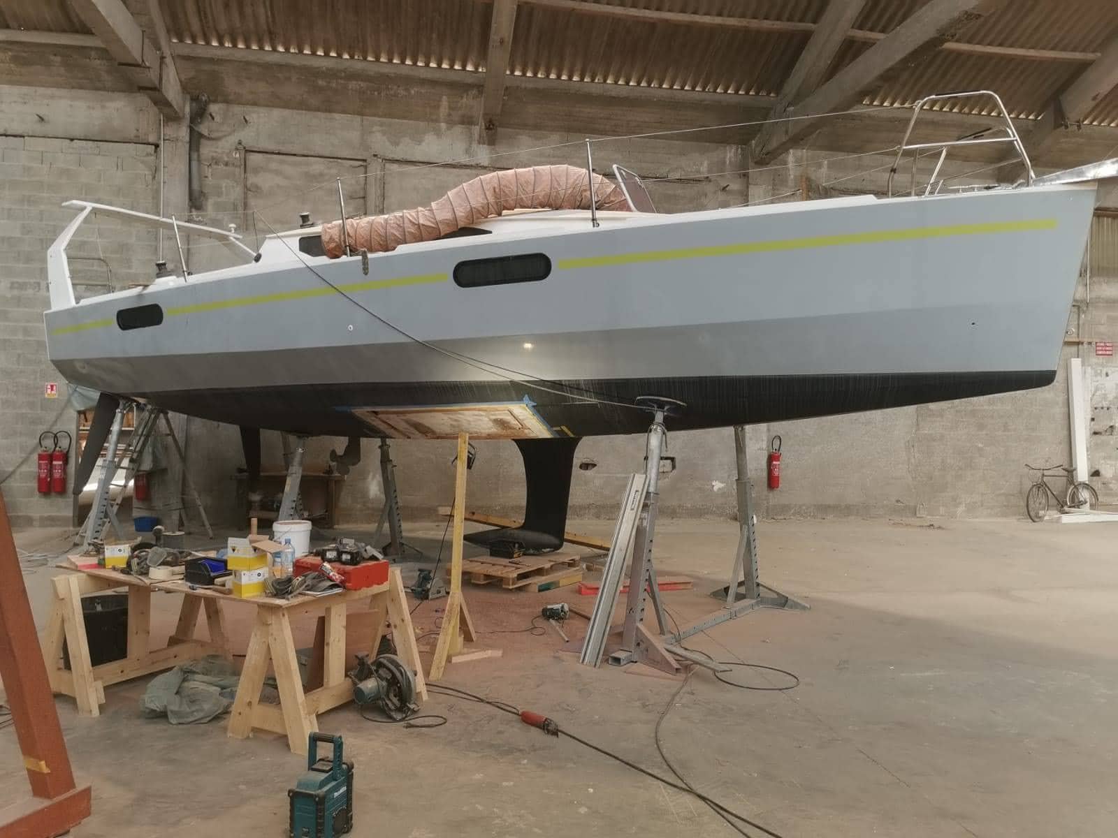 Reconstruction coque quille Randonneur